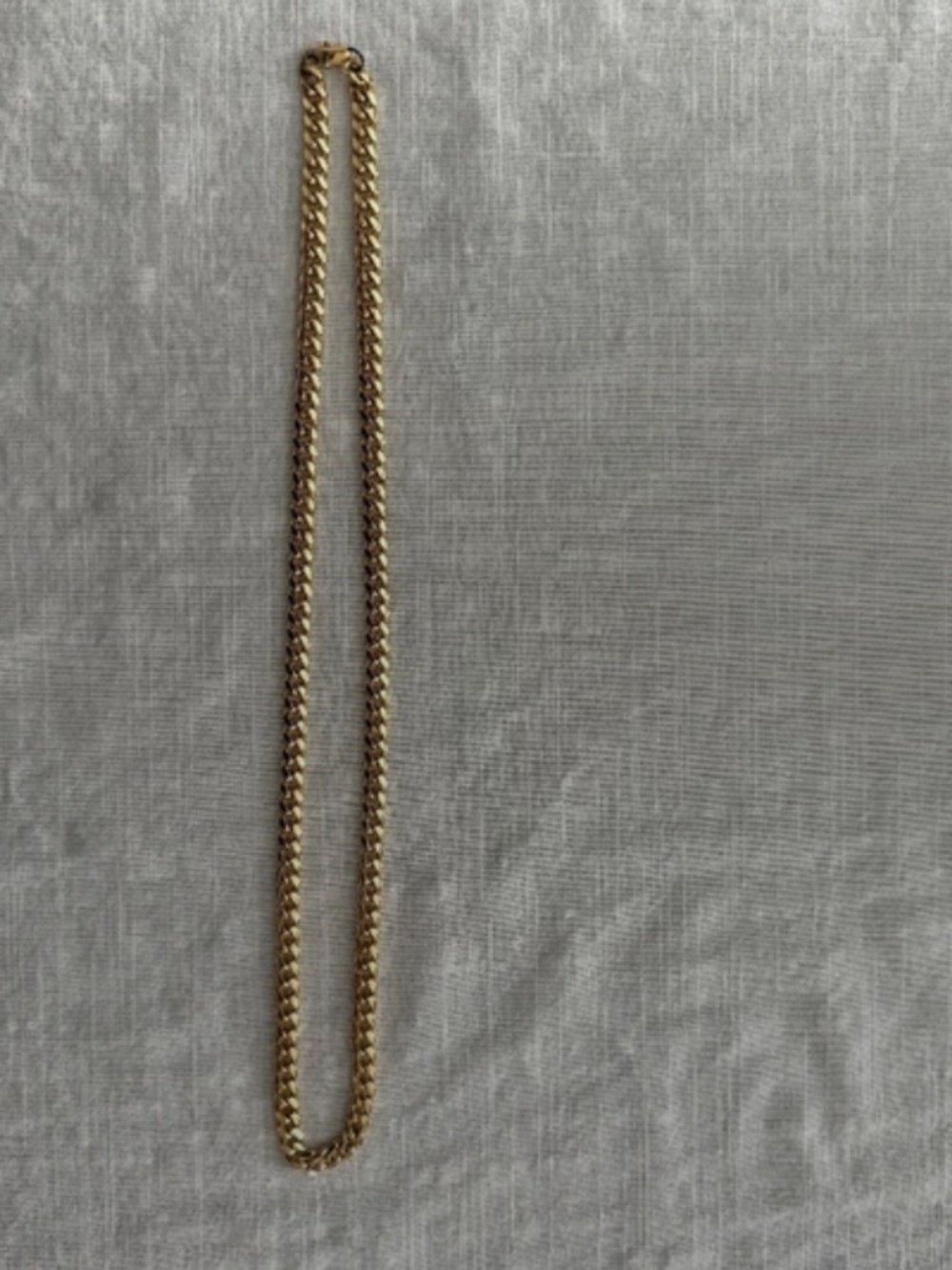 Men’s gold plated chain